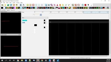 Basic Sequence in xLights Bar and Butterfly.