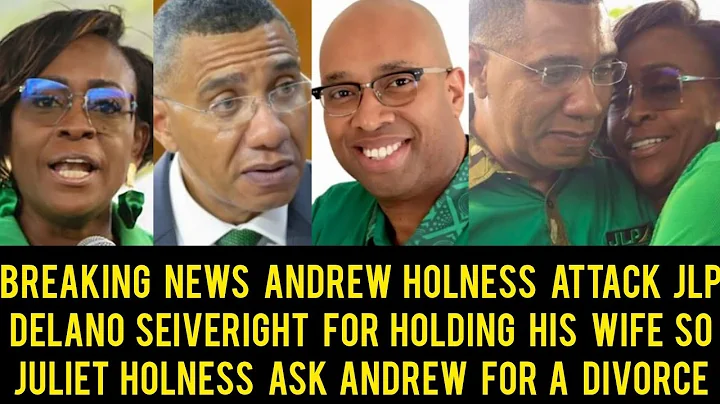 Breaking News It's Now Confirmed That Juliet Holness Ask Andrew Holness For A Divorce She's Movin On
