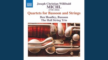 Quartet No. 5 for Bassoon & Strings in B-Flat Major: III. Allegro