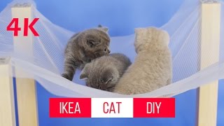 How to make a Cat Bed Hammock using of IKEA products hack14.