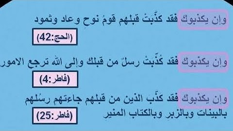 ❤🌷الرحمن يواسي نبيه❤(وَإِن يُكَذِّبُوكَ فَقَدْ كُذِّبَتْ رُسُلٌ مِّن قَبْلِكَ)#القارئ أحمد الشاذلي