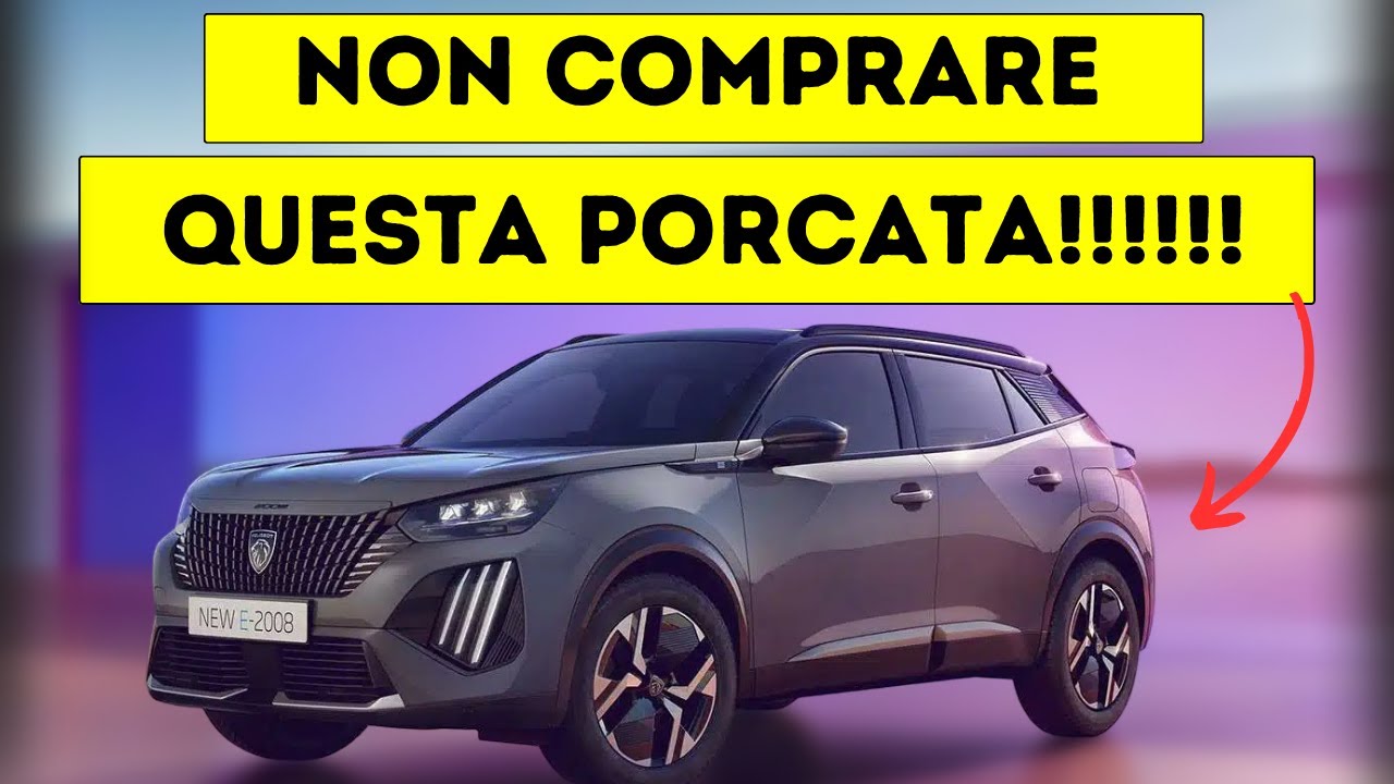 🚫Le 10 auto da evitare assolutamente nel 2025🚫