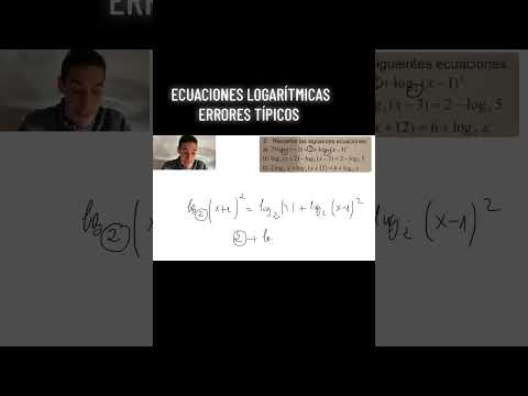 Ecuaciones Logarítmicas Errores Típicos | ProfeDMarquez