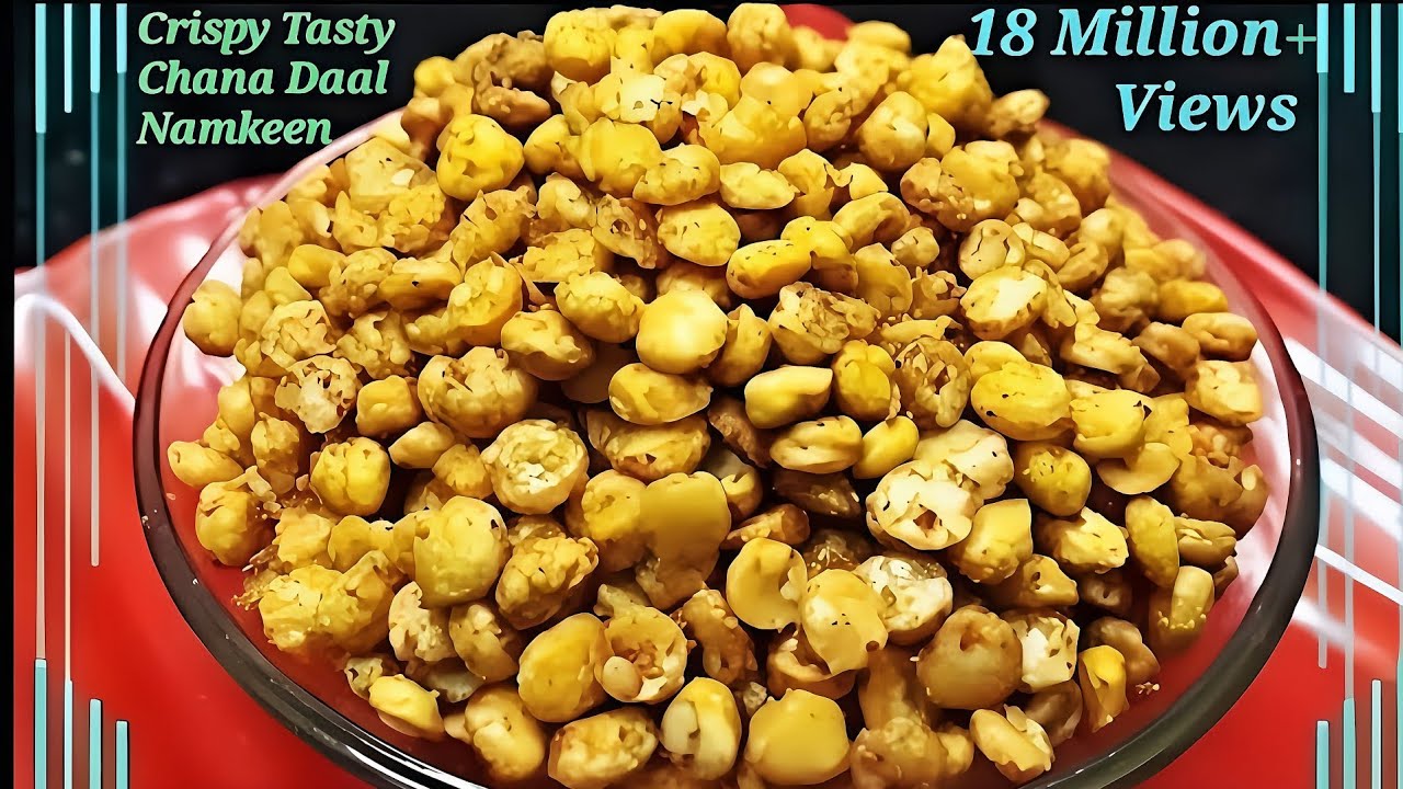 Market Style Chana Dal Namkeen Recipe in Hindi | How To Make Chana Dal Namkin @ramajirecipes
