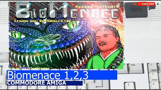 Commodore Amiga  Biomenace 1/2/3