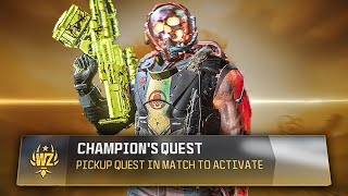 my FIRST NUKE contract in WARZONE 3! (Champions Quest)