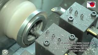 Casting V6 262 Bowl 1st | RealTech CNC Machine VD-039