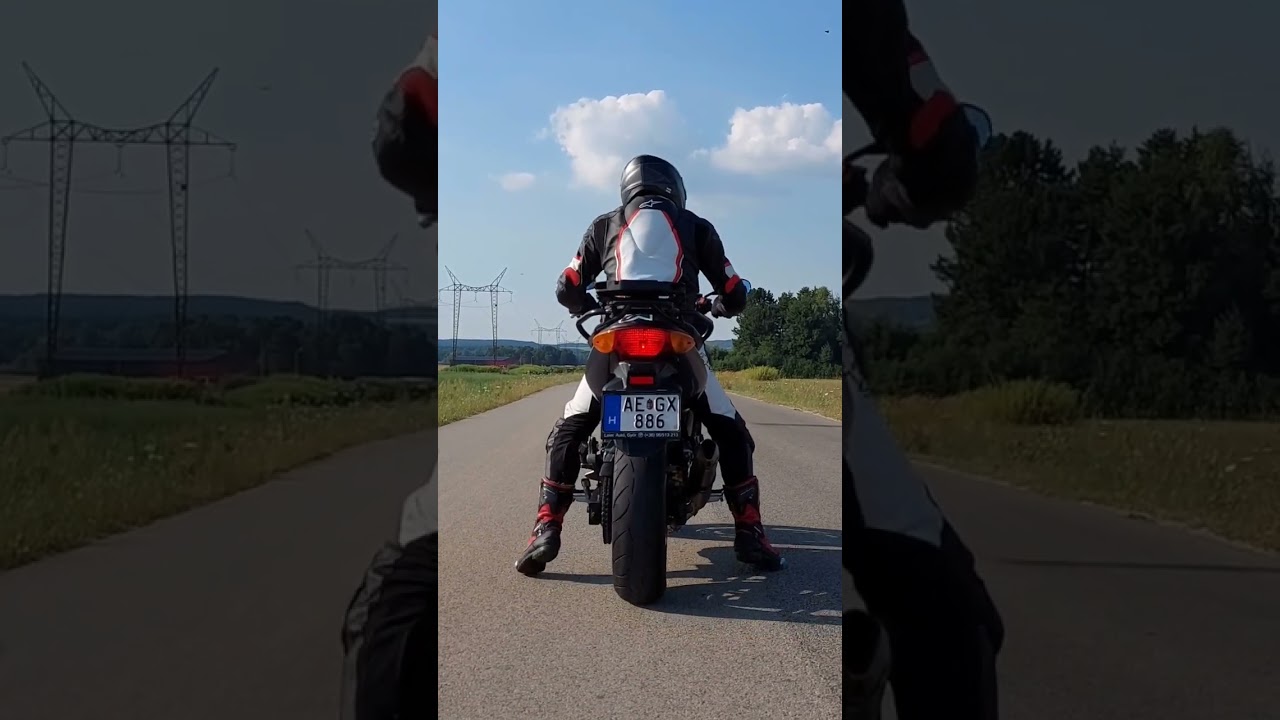 Honda Cbf 600 with 60€ Temu exhaust