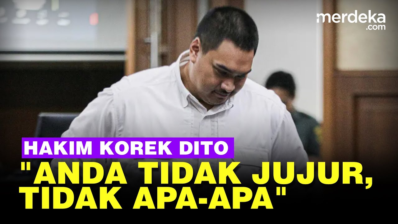 Hakim Korek Menteri Dito Misteri Uang Rp27 Miliar: Tidak Jujur, Tidak Apa-Apa