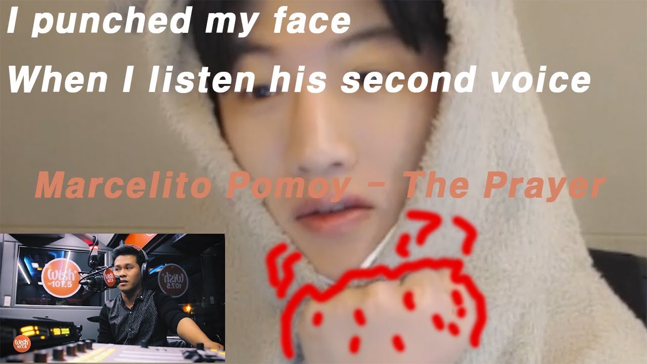 [Korean Reaction] Marcelito Pomoy - The Prayer by Celine Dion / New korean youtuber