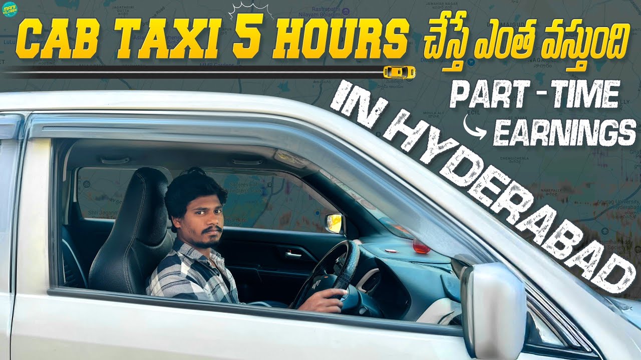Rapido Part-Time Cab Driving in Hyderabad – Real Earnings Breakdown!