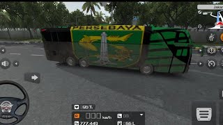 ngelayap pake bus persebaya || #persebaya #bussimulatorindonesia #busbasuri #busmania #bus screenshot 1