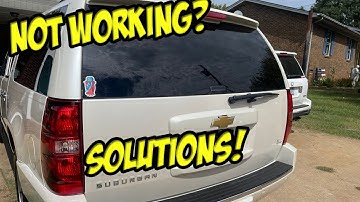 Auto Liftgate Troubleshooting Methods 2007-2014 Tahoe, Suburban