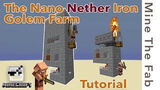 The Nano NETHER Iron Farm - A quick makeover.