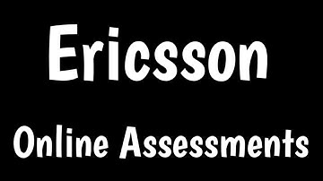 Ericsson Online Assessments | Ericsson Interview Process & Questions |