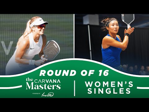 Anna Leigh Waters vs Lingwei Kong at the The Carvana Masters