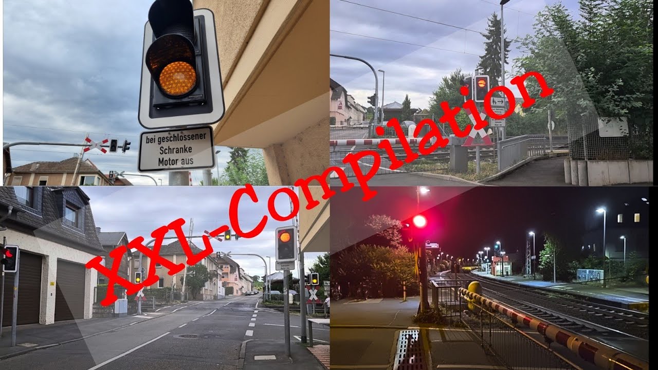 Bahnübergang Erbach, Taunusstraße // Railroad Crossing // Spoorwegovergang