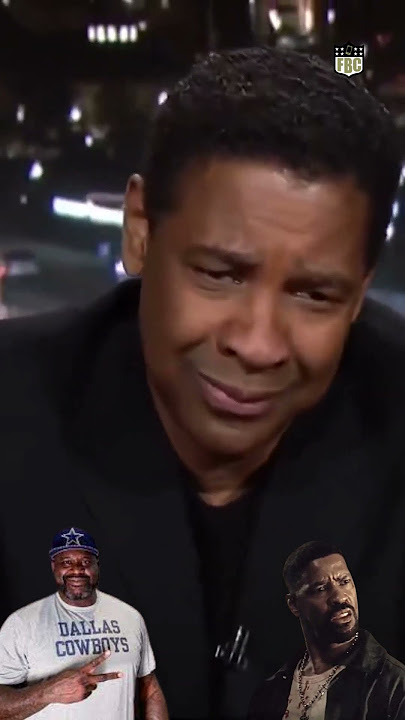 Shaq gets Denzel Washington to recite 'King Kong' Training Day line