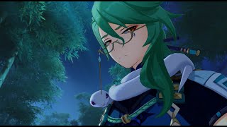 Baizhu Character Demo JP - Japanese Dub with English \u0026 Indonesia Sub | Genshin Impact