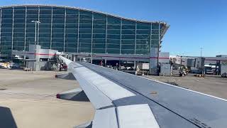 Departure London Heathrow to Barcelona, Spain  2024  British Airways A319