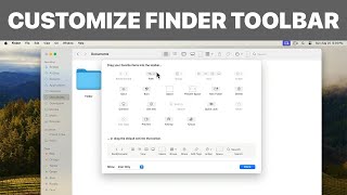 How to Customize Finder Toolbar on Mac (Tutorial)