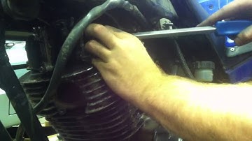 How to set timing on a yamaha warrior 350