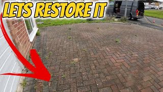 Reviving a Neglected Driveway: Before and After Restoration by Bournemouth Jet Washing 16,123 views 7 months ago 11 minutes, 26 seconds