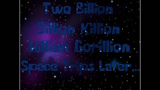 Two Billion Sillion Killion Hillion Gorillion Space Trips Later... | Fanmade SpongeBob Time Card #9