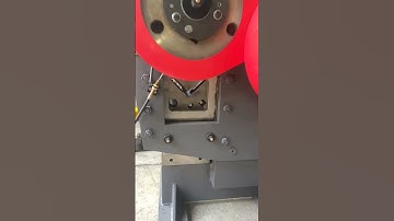 This is a small multifunctional punching and shearing machine