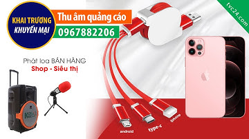 Thu âm quảng cáo cửa hàng điện thoại 88 Store MC đọc KHAI TRƯƠNG khuyến mại