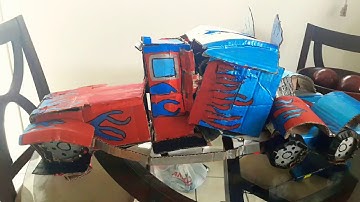 Transformers 5: OPTIMUS PRIME Home made TOY
