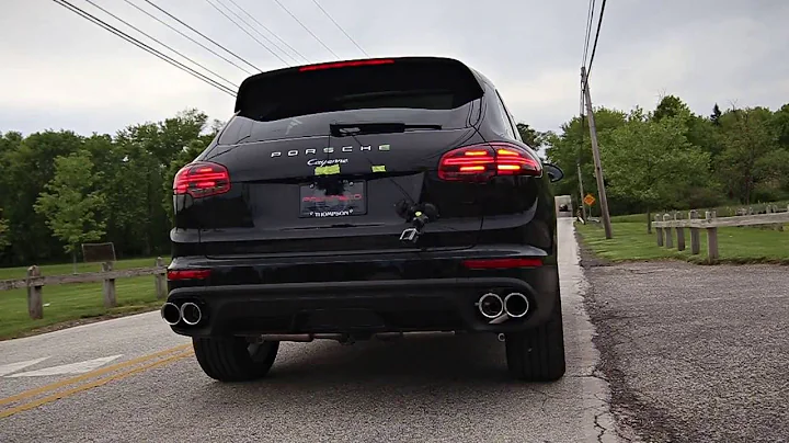 Porsche Cayenne 958.2 V6 (2015-2018) | Fabspeed Supercup Exhaust | Revs Pulls and In-Car - 天天要聞