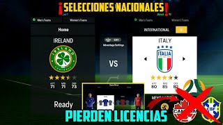 Oficial Selecciones Nacionales EA Sports FC 24  - ¡Se Perdieron Licencias!