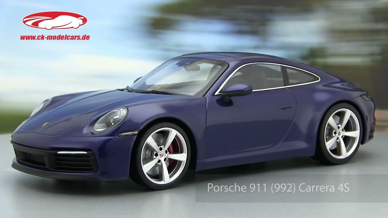 Minichamps 1:18 Porsche 911 (992) Carrera 4S 2019 Movie Bad Boys