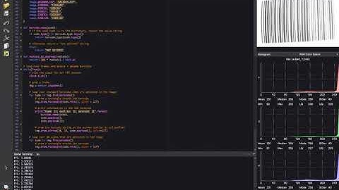 Reading barcodes with Python and OpenMV