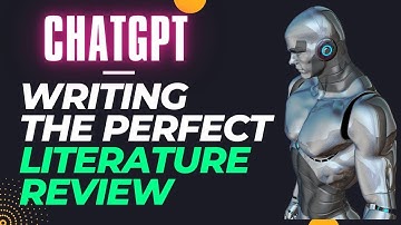 How to Write a #literaturereview with #chatgpt for scientific #thesis or #dissertation  #mustwatch