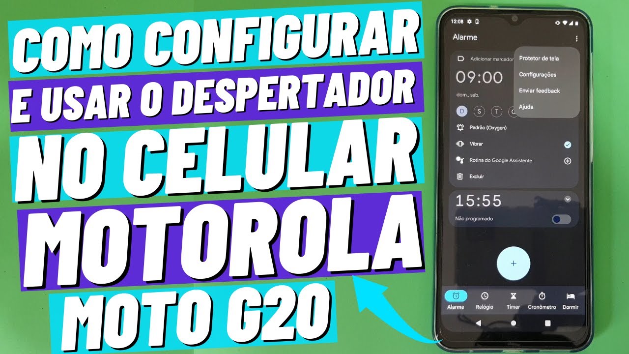 Como configurar o alarme ou despertador do Android