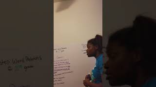 Math Minutes: Multi-Step word Problems Full Review