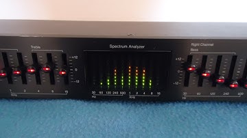 Audiosource EQ Eigth / Series II, Equalizer - Spectrum Analizer
