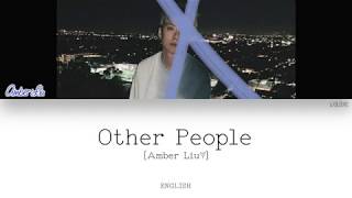 [ENG] Amber Liu (엠버) - Other People (Color Coded Lyrics) chords