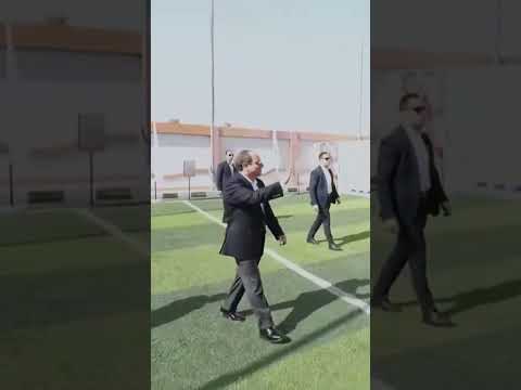 موقع الرئاسة الرئيس عبد الفتاح السيسي يصل إلى قرية المعصرة بمركز ملوي بالمنيا