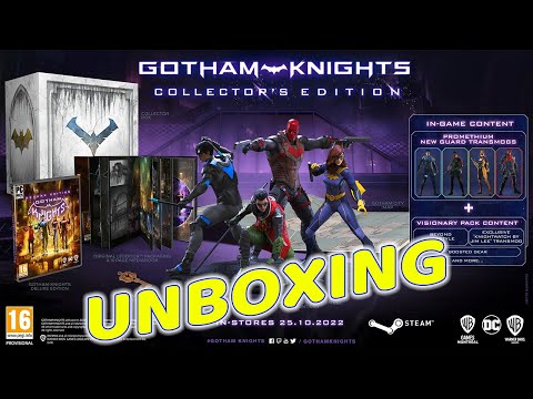 Gotham Knights Collector's Edition UNBOXING! - YouTube