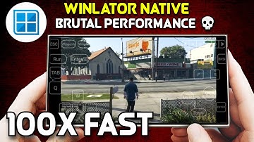 Winlator Native Glibc is 100x Faster Brutal Performance 💀 | Setup & Tutorial