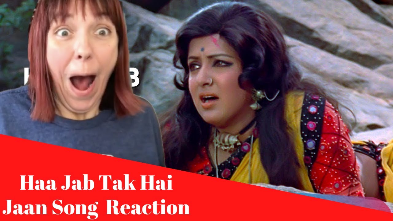 Jab Tak Hai Jaan Jaane Jahan Song REACTION Lata Mangeshkar Hema Malini