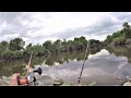 Catching MONSTERS out of a Silt Pond!! (overcoming bad luck)