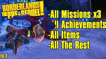 Borderlands TPS: 100% Completion Athena Playthrough Ep 2 - Doing Crimes