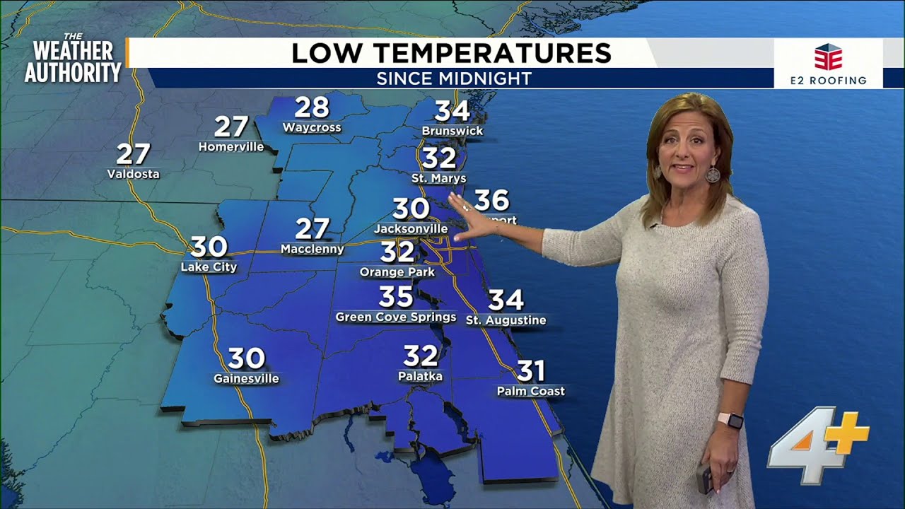 Weekday Weather Update: Chilly New Year's Eve forecast - YouTube