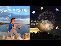 usa vlog 🇺🇸 4th of july fireworks in washington dc, peking duck, national harbor, beautiful sunsets🌅