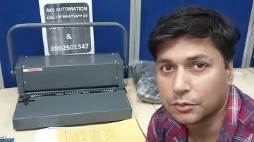 Best Spiral Binding Machine in India 2025 🔄 | Full Review + Demo | Spiral Binding Guide 2025 📚