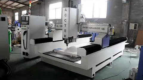 AKM1325-4 axis cnc router with high Z axis -3